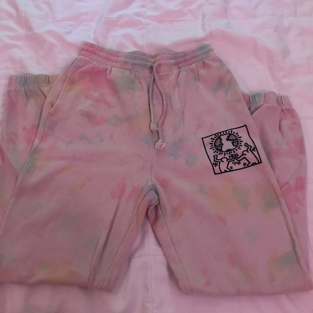 tie-dye sweats